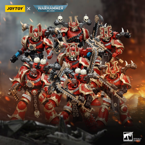 Warhammer 40k JoyToy Actionfigure - World Eaters Khorne super set - Image 2