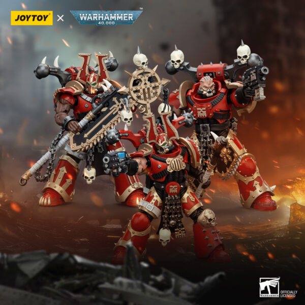 Warhammer 40k JoyToy Actionfigure - World Eaters Khorne super set - Image 3