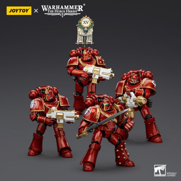 Warhammer 40k JoyToy Actionfigure - The Horus Heresy Thousand Sons Legion MK IV Tactical Squad Legionary (4 Pack) - Image 2