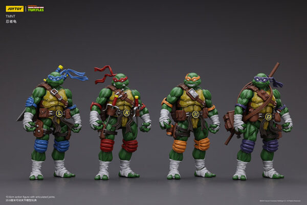 TMNT JoyToy Actionfigure - Teenage Mutant Ninja Turtles (4 Pack) - Image 7