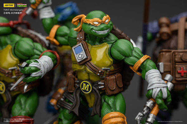 TMNT JoyToy Actionfigure - Teenage Mutant Ninja Turtles (4 Pack) - Image 11