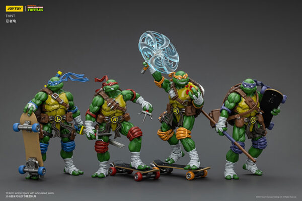 TMNT JoyToy Actionfigure - Teenage Mutant Ninja Turtles (4 Pack) - Image 5