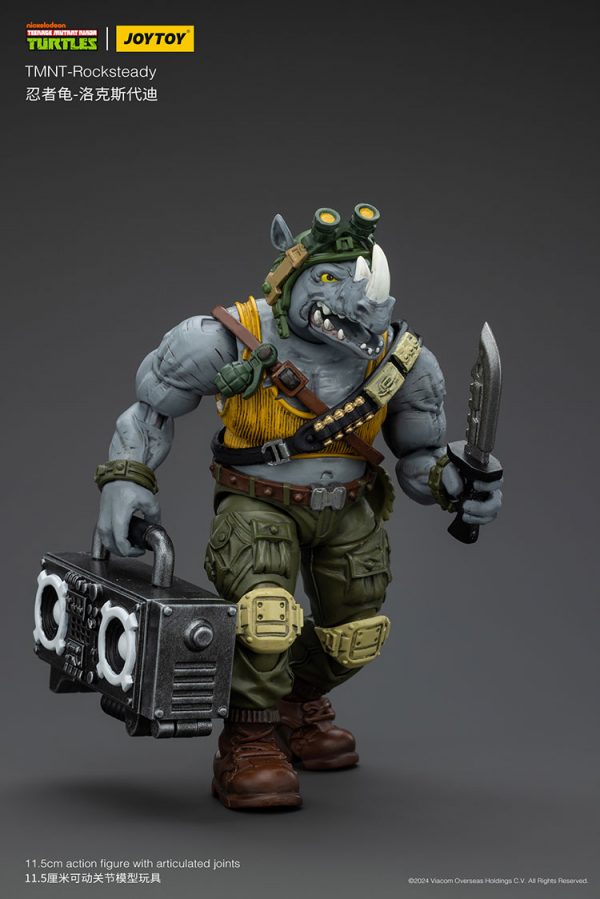 TMNT JoyToy Actionfigure - Rocksteady - Image 11