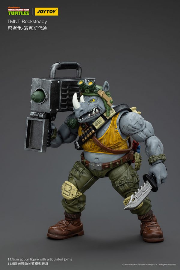 TMNT JoyToy Actionfigure - Rocksteady - Image 4