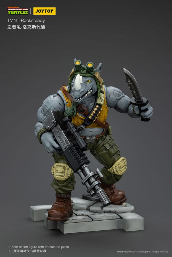 TMNT JoyToy Actionfigure - Rocksteady - Image 5