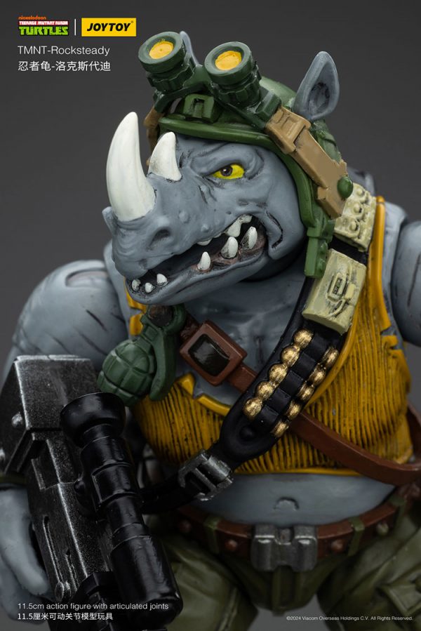 TMNT JoyToy Actionfigure - Rocksteady - Image 2