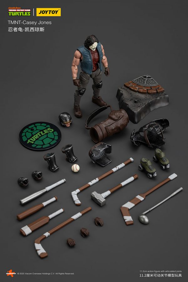 TMNT JoyToy Actionfigure - Casey Jones - Image 12