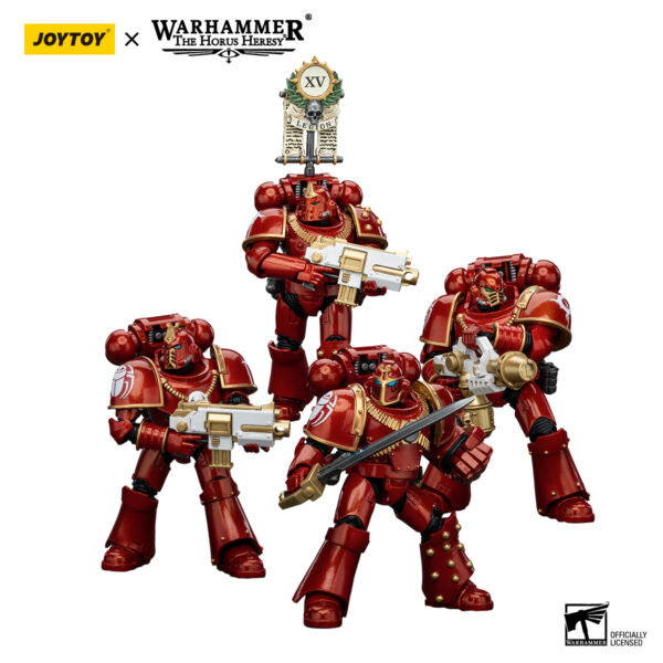 Warhammer 40k JoyToy Actionfigure - The Horus Heresy Thousand Sons Legion MK IV Tactical Squad Legionary (4 Pack) - Image 3