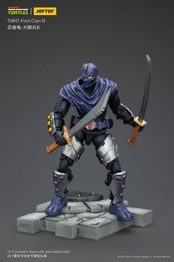 TMNT JoyToy Actionfigure - Foot Clan B - Image 13