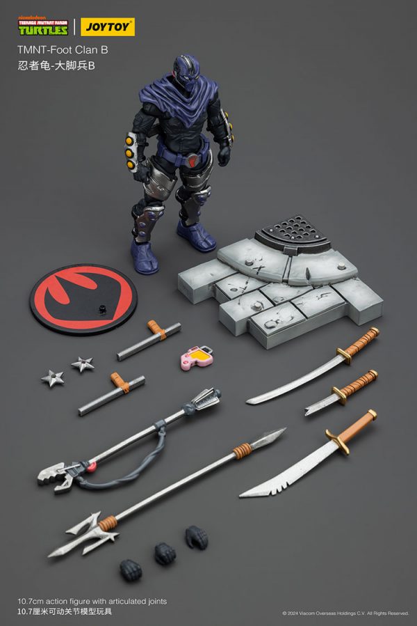 TMNT JoyToy Actionfigure - Foot Clan B - Image 16