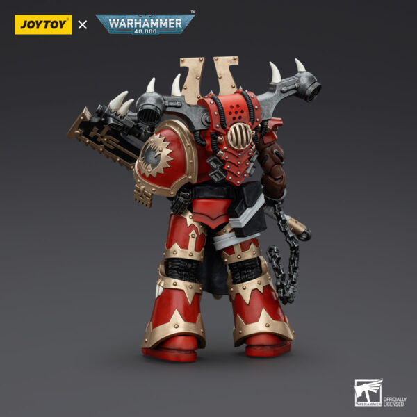 Warhammer 40k JoyToy Actionfigure - World Eaters Khorne Berzerker Eviscerator Chainaxe - Image 4