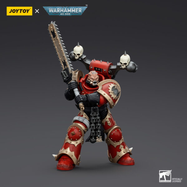 Warhammer 40k JoyToy Actionfigure - World Eaters Khorne Berzerker Eviscerator Chainsword - Image 3