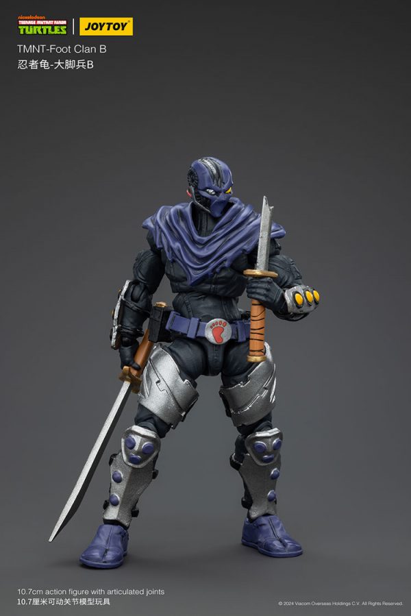 TMNT JoyToy Actionfigure - Foot Clan B - Image 6