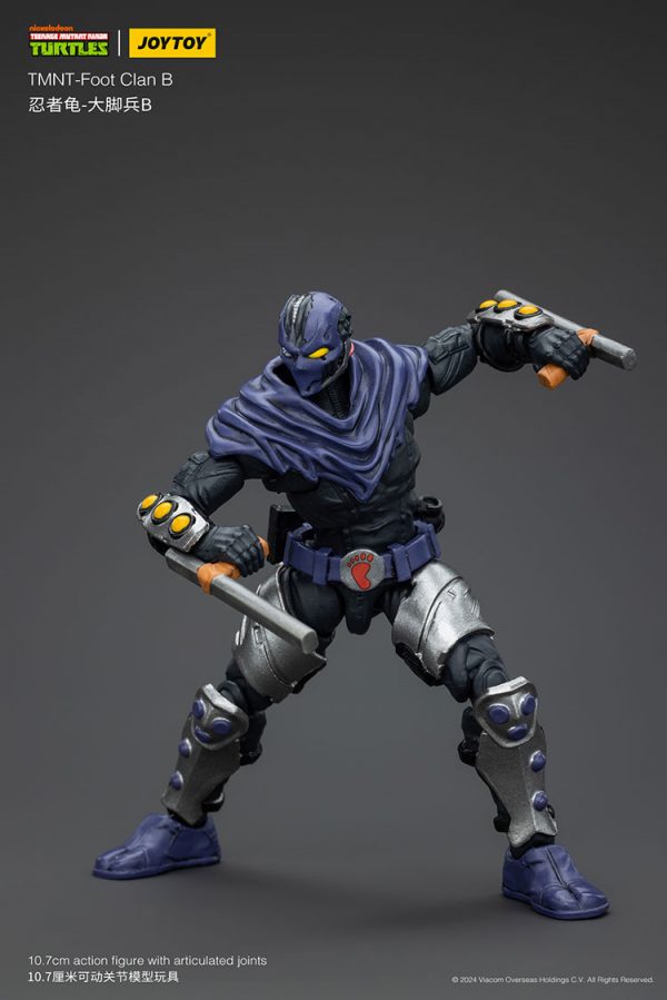 TMNT JoyToy Actionfigure - Foot Clan B - Image 7