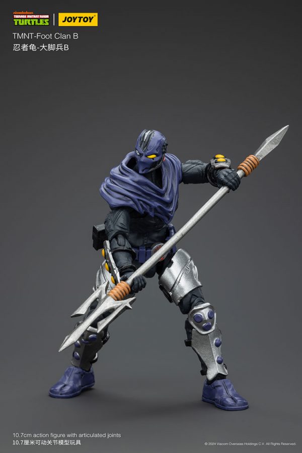 TMNT JoyToy Actionfigure - Foot Clan B - Image 9