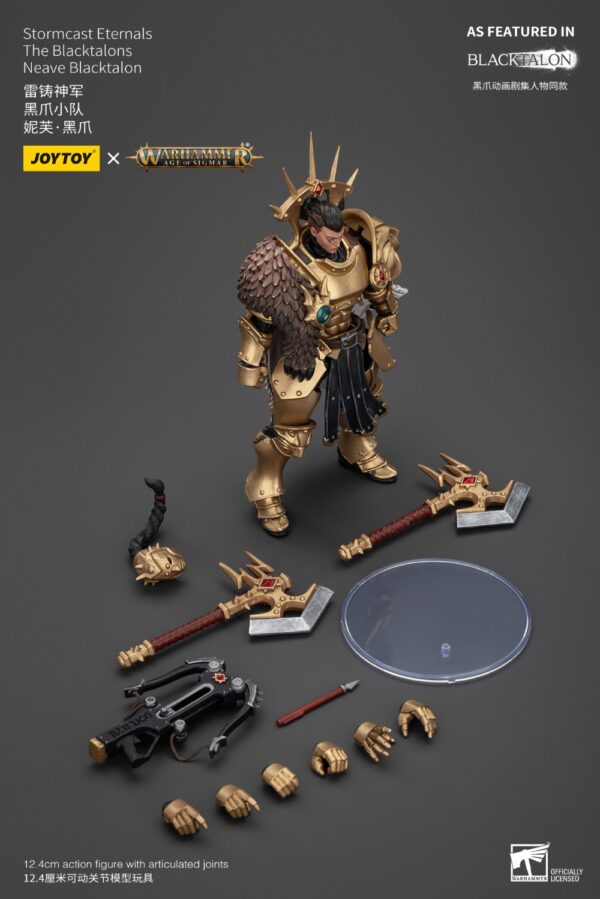 Warhammer Age of Sigmar JoyToy Actionfigure - Stormcast Eternals The Blacktalons Neave Blacktalon - Image 10