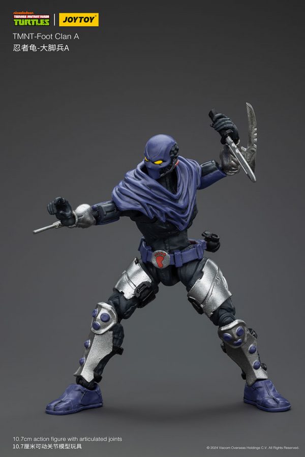 TMNT JoyToy Actionfigure - Foot Clan A - Image 11