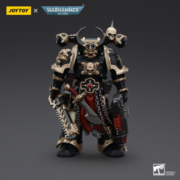 Warhammer 40k JoyToy Actionfigure - Chaos Space Marines Black Legion Chosen with Combi-Melta and Chainsword - Image 3