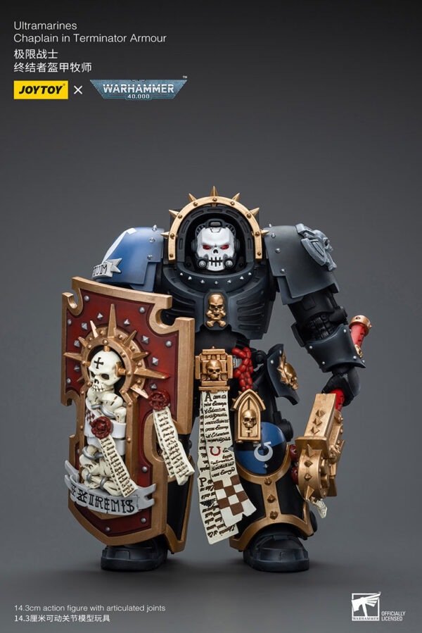 Warhammer 40k JoyToy Actionfigure - Ultramarines Chaplain in Terminator Armor - Image 7