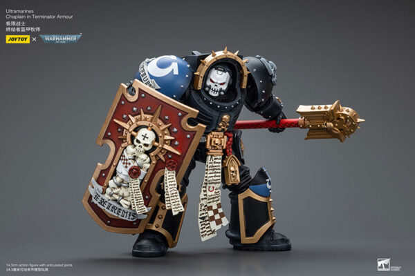 Warhammer 40k JoyToy Actionfigure - Ultramarines Chaplain in Terminator Armor - Image 11