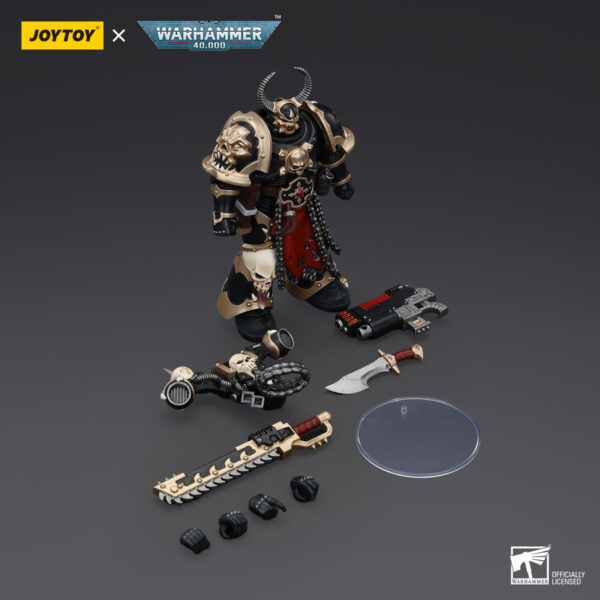 Warhammer 40k JoyToy Actionfigure - Chaos Space Marines Black Legion Chosen with Combi-Melta and Chainsword - Image 2