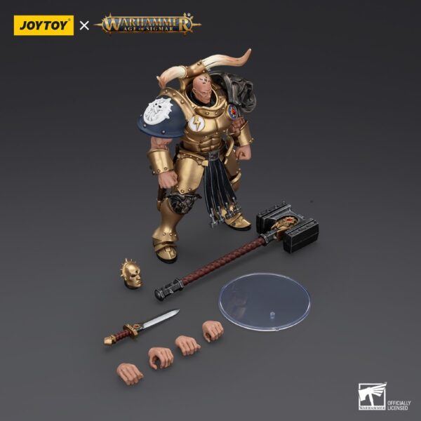 Warhammer Age of Sigmar JoyToy Actionfigure - Stormcast Eternals The Blacktalons Rostus Oxenhammer - Image 5