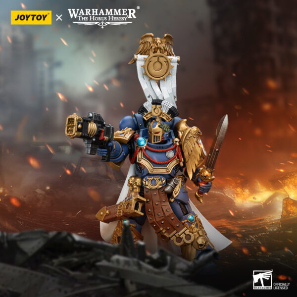 Warhammer 40k JoyToy Actionfigure - The Horus Heresy Ultramarines Legion Praetor with Power Sword and Volkite Serpenta