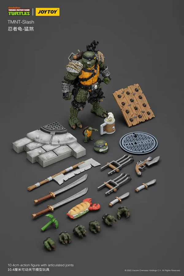 TMNT JoyToy Actionfigure - Slash - Image 10