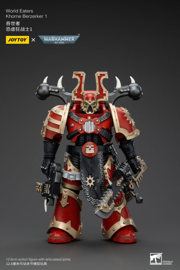 Warhammer 40k JoyToy Actionfigure - World Eaters Khorne Berzerker (Ver. 1) - Image 6