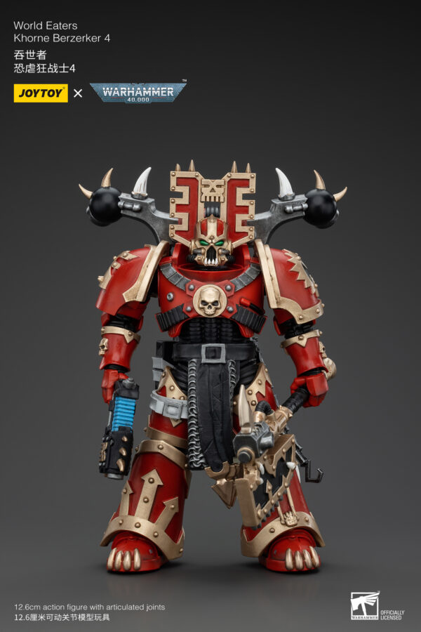 Warhammer 40k JoyToy Actionfigure - World Eaters Khorne Berzerker (Ver. 4) - Image 6