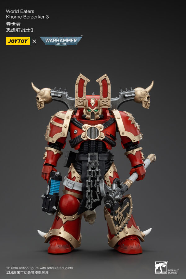 Warhammer 40k JoyToy Actionfigure - World Eaters Khorne Berzerker (Ver. 3) - Image 6