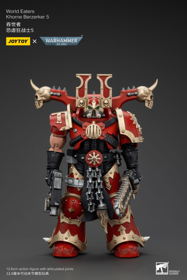 Warhammer 40k JoyToy Actionfigure - World Eaters Khorne Berzerker (Ver. 5) - Image 6