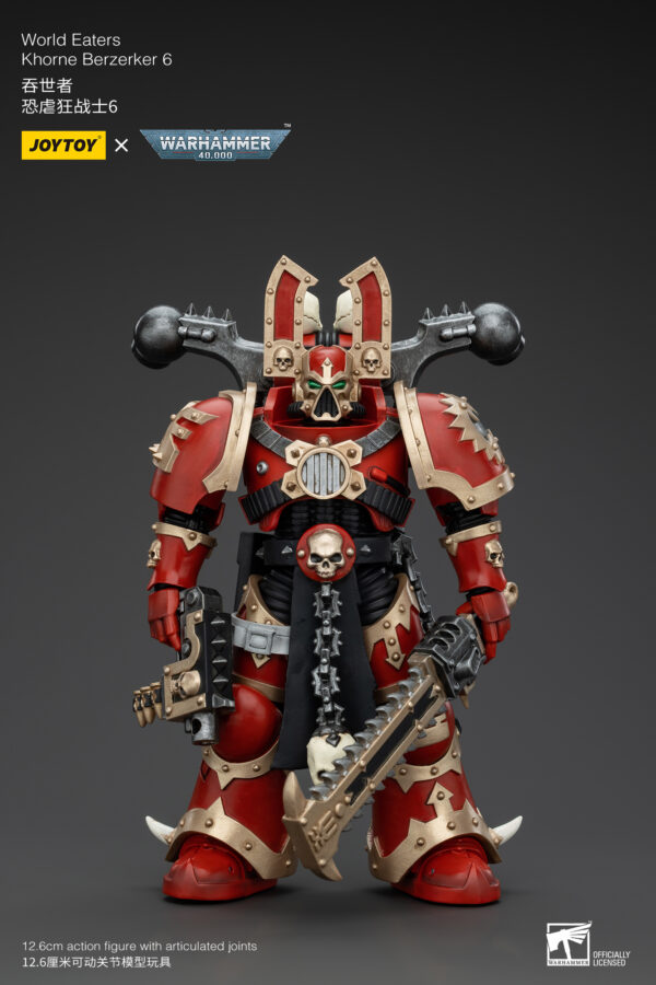 Warhammer 40k JoyToy Actionfigure - World Eaters Khorne Berzerker (Ver. 6) - Image 6