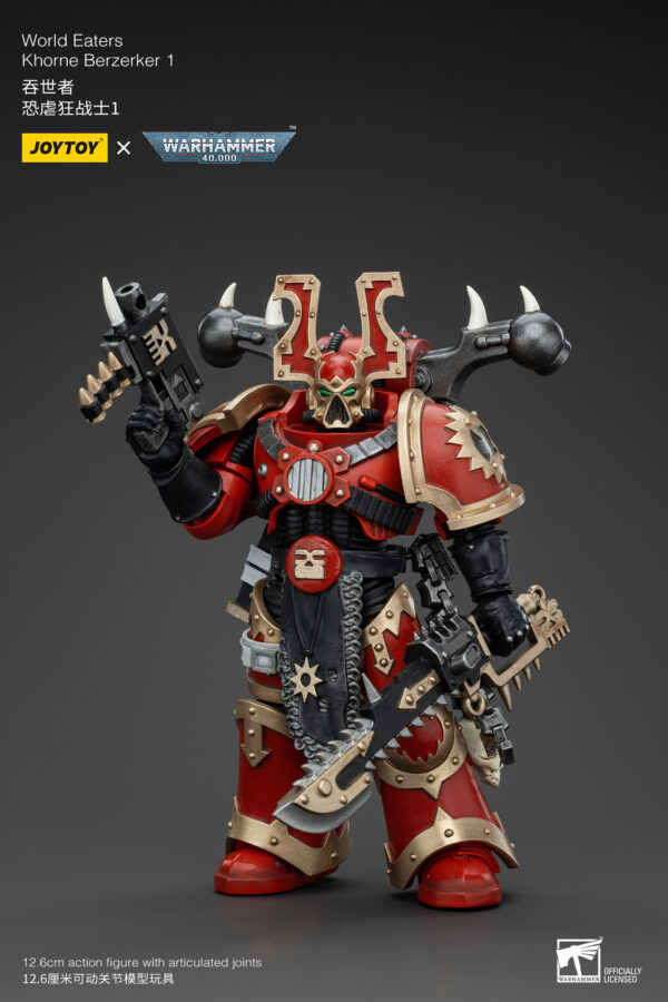 Warhammer 40k JoyToy Actionfigure - World Eaters Khorne Berzerker (Ver. 1) - Image 7