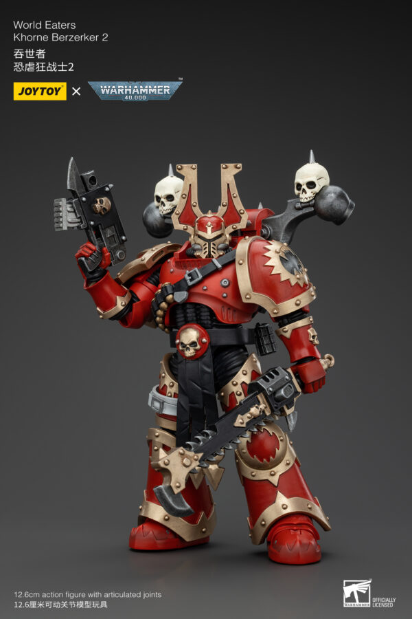 Warhammer 40k JoyToy Actionfigure - Warhammer 40K World Eaters Khorne Berzerker (Ver. 2) - Image 7