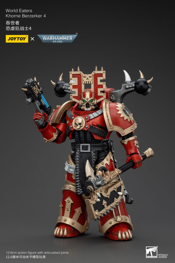 Warhammer 40k JoyToy Actionfigure - World Eaters Khorne Berzerker (Ver. 4) - Image 7