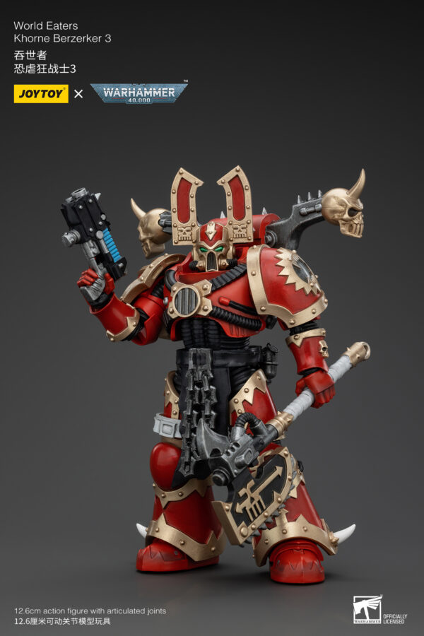 Warhammer 40k JoyToy Actionfigure - World Eaters Khorne Berzerker (Ver. 3) - Image 7