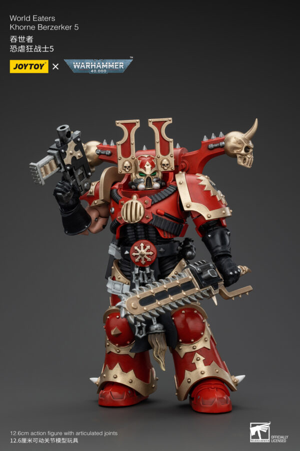 Warhammer 40k JoyToy Actionfigure - World Eaters Khorne Berzerker (Ver. 5) - Image 7