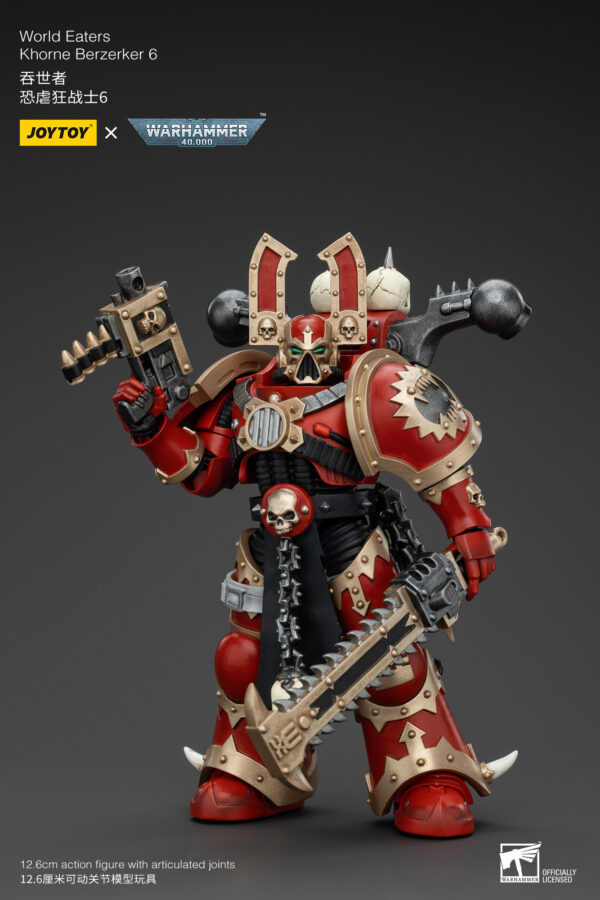 Warhammer 40k JoyToy Actionfigure - World Eaters Khorne Berzerker (Ver. 6) - Image 7