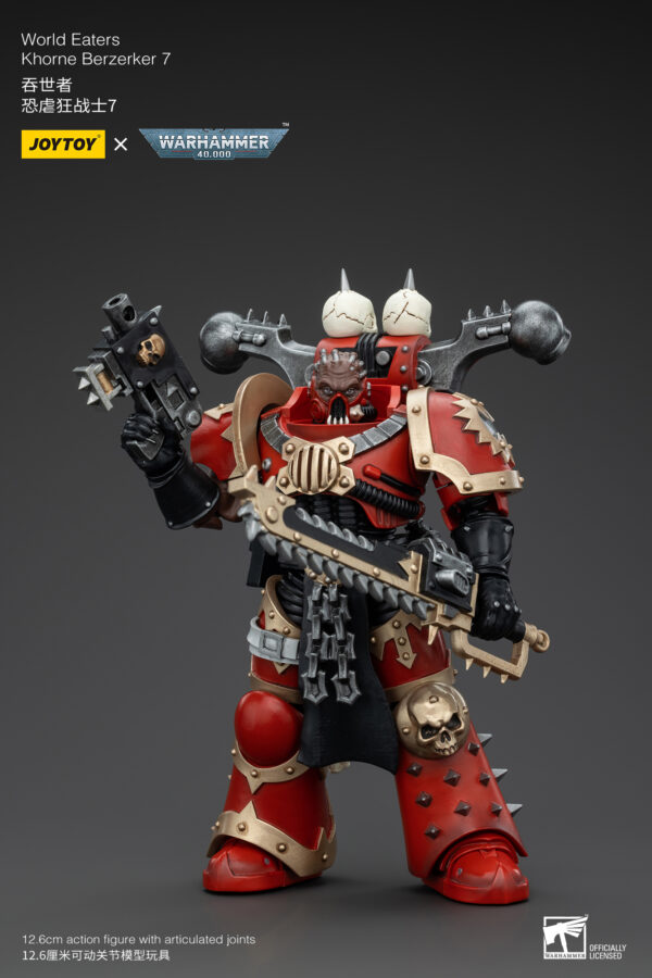 Warhammer 40k JoyToy Actionfigure - World Eaters Khorne Berzerker (Ver. 7) - Image 7