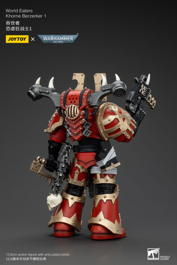 Warhammer 40k JoyToy Actionfigure - World Eaters Khorne Berzerker (Ver. 1) - Image 8