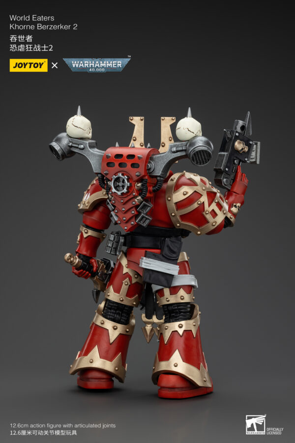 Warhammer 40k JoyToy Actionfigure - Warhammer 40K World Eaters Khorne Berzerker (Ver. 2) - Image 8