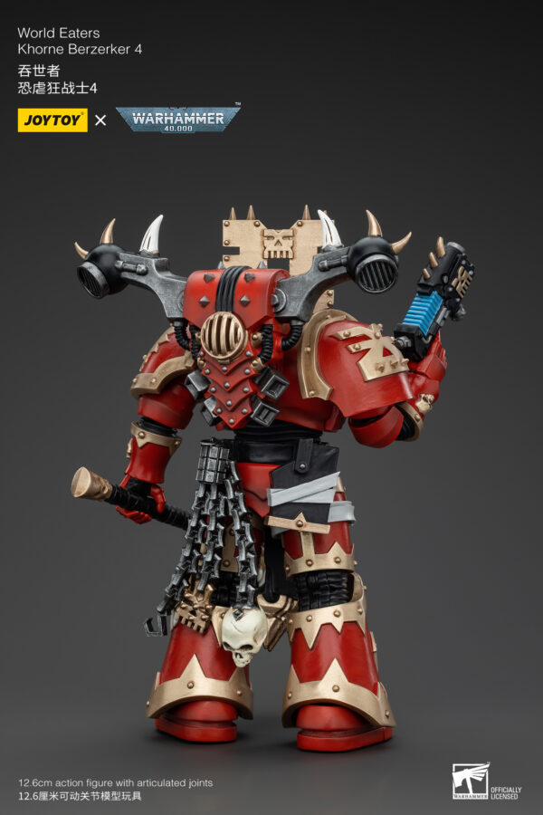 Warhammer 40k JoyToy Actionfigure - World Eaters Khorne Berzerker (Ver. 4) - Image 8