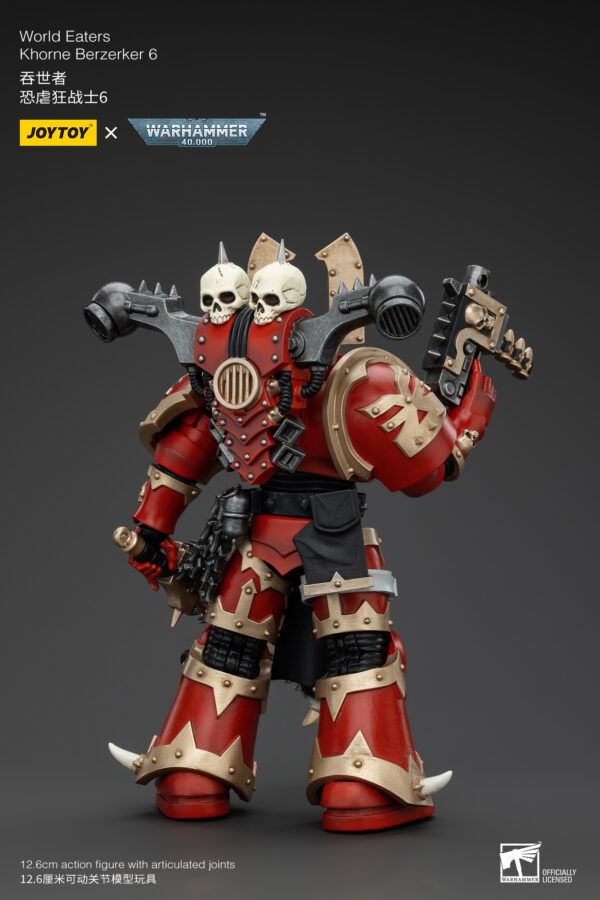 Warhammer 40k JoyToy Actionfigure - World Eaters Khorne Berzerker (Ver. 6) - Image 8