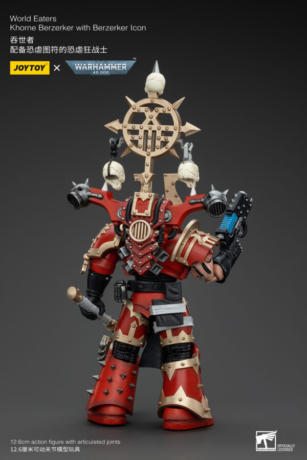 Warhammer 40k JoyToy Actionfigure - World Eaters Khorne Berzerker Berzerker Icon - Image 8