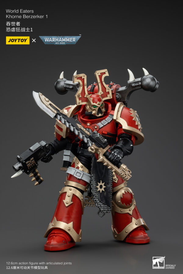 Warhammer 40k JoyToy Actionfigure - World Eaters Khorne Berzerker (Ver. 1) - Image 9