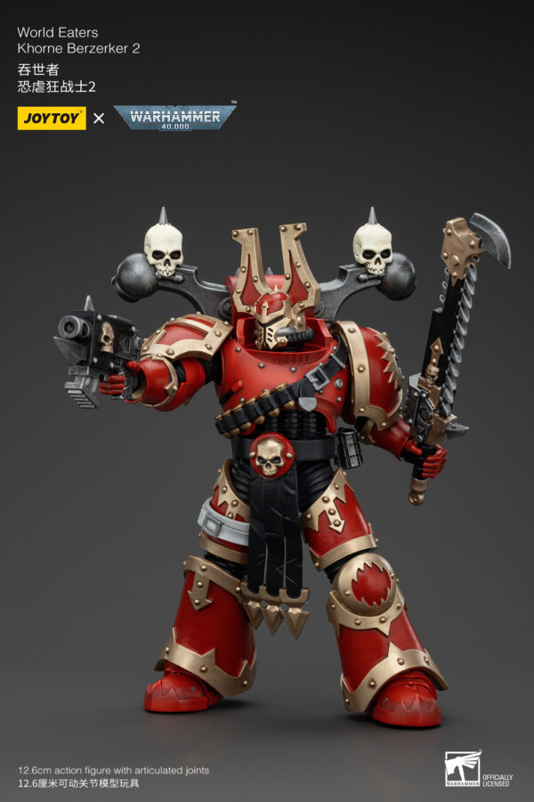 Warhammer 40k JoyToy Actionfigure - Warhammer 40K World Eaters Khorne Berzerker (Ver. 2) - Image 9