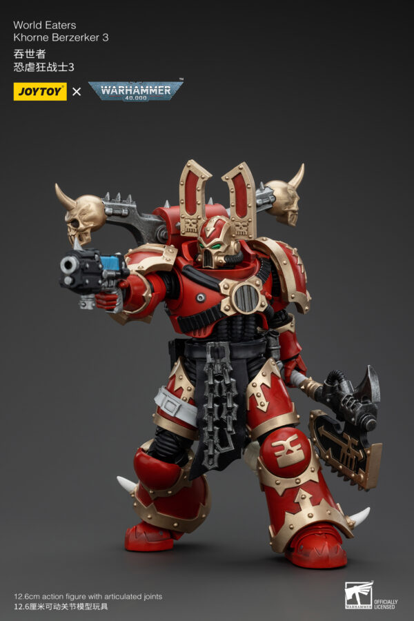 Warhammer 40k JoyToy Actionfigure - World Eaters Khorne Berzerker (Ver. 3) - Image 9