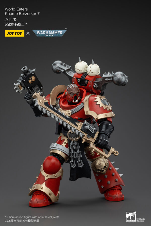 Warhammer 40k JoyToy Actionfigure - World Eaters Khorne Berzerker (Ver. 7) - Image 9