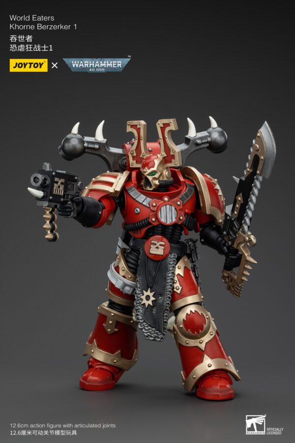 Warhammer 40k JoyToy Actionfigure - World Eaters Khorne Berzerker (Ver. 1) - Image 5